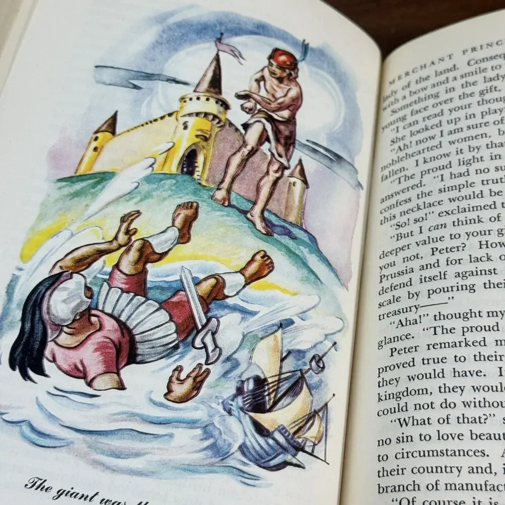 Hans Brinker or The Silver Skates Mary Mapes Dodge 1945 Illustrated Junior